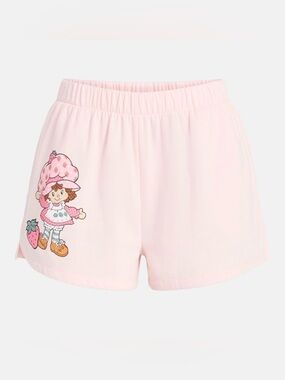 Strawberry Shortcake, Young Adult Women’s High Rise Graphic Shorts